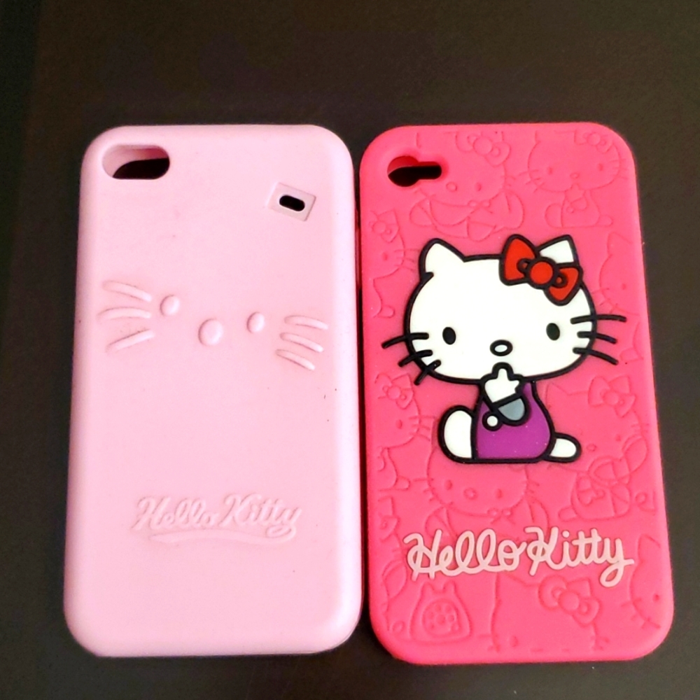 Hello kitty Iphone 5 case lot of 2